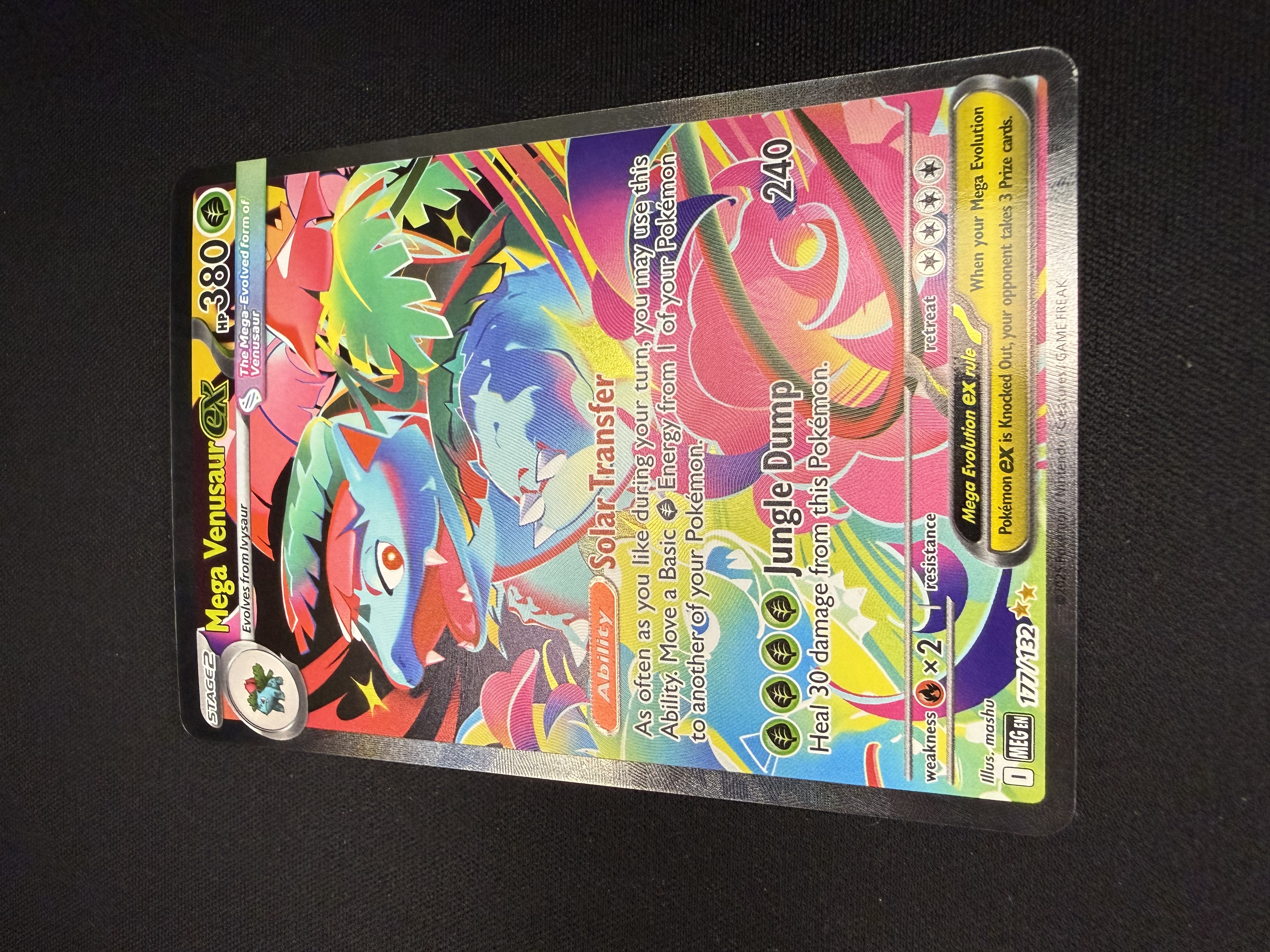 Mega Venusaur EX Special Illustration Rare (177) 2025 Pokemon Meg